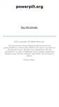 Mobile Screenshot of powerpill.org